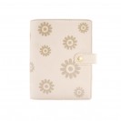 BLOSSOMS GOLD RINGBOUND SMALL SNAP CLOSURE