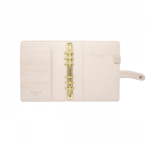 BLOSSOMS GOLD RINGBOUND SMALL SNAP CLOSURE