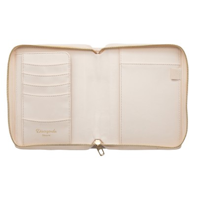 DISCAGENDA BLOSSOMS GOLD COVER PERSONAL ZIP CLOSURE