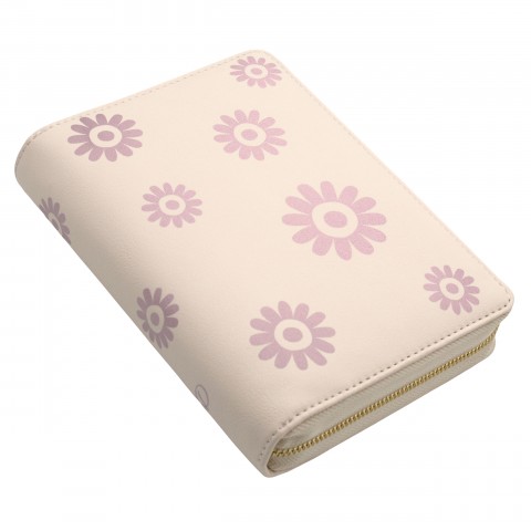 DISCAGENDA BLOSSOMS ROSEGOLD COVER PERSONAL ZIP CLOSURE