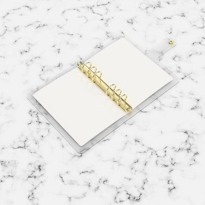 DISCAGENDA CLARITY CLEAR PVC PLANNER COVER - AGATE, RINGBOUND, PERSONAL SIZE DISCAGENDA CLARITY CLEAR PVC PLANNER COVER - AGATE, RINGBOUND, PERSONAL SIZE