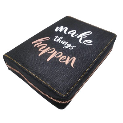 DISCAGENDA DENIM PERSONAL SIZE DISCBOUND ZIP PLANNER COVER DISCAGENDA DENIM PERSONAL SIZE DISCBOUND ZIP PLANNER COVER