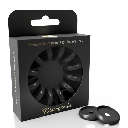 DISCAGENDA DISCBOUND DISCS 24MM 12 PIECE SET BLACK DISCAGENDA DISCBOUND DISCS 24MM 12 PIECE SET BLACK