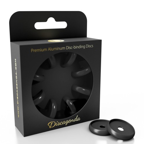 DISCAGENDA DISCBOUND DISCS 24MM 8 PIECE SET BLACK DISCAGENDA DISCBOUND DISCS 24MM 8 PIECE SET BLACK