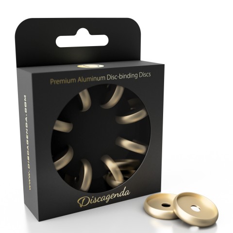 DISCAGENDA DISCBOUND DISCS 24MM 8 PIECE SET GOLD
