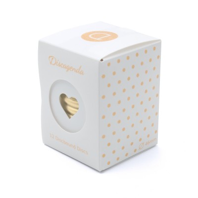 DISCAGENDA DISCBOUND DISCS 42MM 12 PIECE SET GOLD DISCAGENDA DISCBOUND DISCS 42MM 12 PIECE SET GOLD