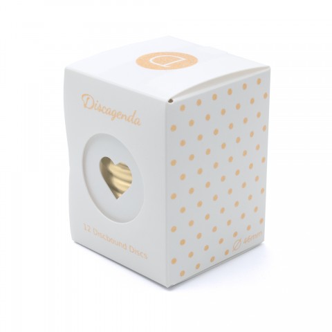 DISCAGENDA DISCBOUND DISCS 42MM 12 PIECE SET GOLD