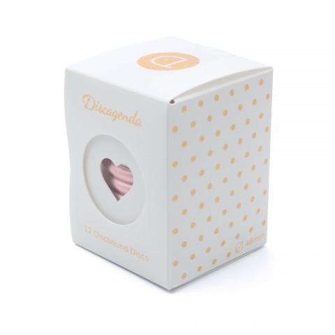 DISCAGENDA DISCBOUND DISCS 42MM 12 PIECE SET ROSE GOLD