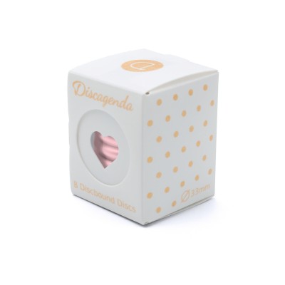 DISCAGENDA DISCBOUND DISCS 42MM 8 PIECE SET ROSE GOLD DISCAGENDA DISCBOUND DISCS 42MM 8 PIECE SET ROSE GOLD