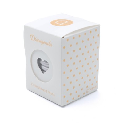 DISCAGENDA DISCBOUND DISCS 42MM 12 PIECE SET SILVER DISCAGENDA DISCBOUND DISCS 42MM 12 PIECE SET SILVER