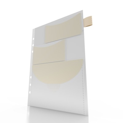 DISCAGENDA INSTANT ATTACH HOOK AND LOOP DASHBOARD WITH ACCESSORIES