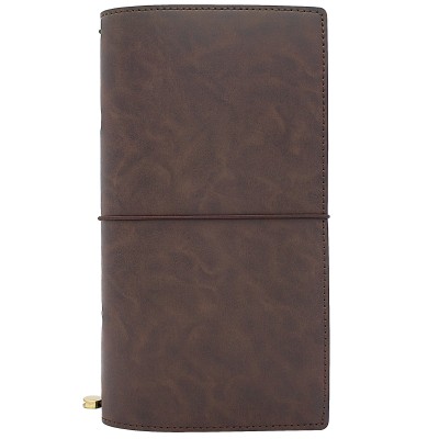 DISCAGENDA DISCBOUND TRAVELERS NOTEBOOK CRAZY HORSE BROWN