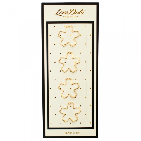 PAPER CLIPS FLOWER STYLE