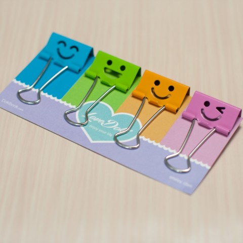 SMILEY CLIPS LARGE